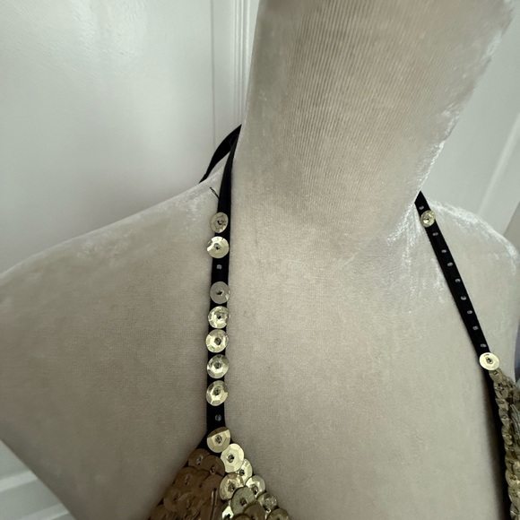 Sequin fringe bikini top size small - Picture 11 of 12